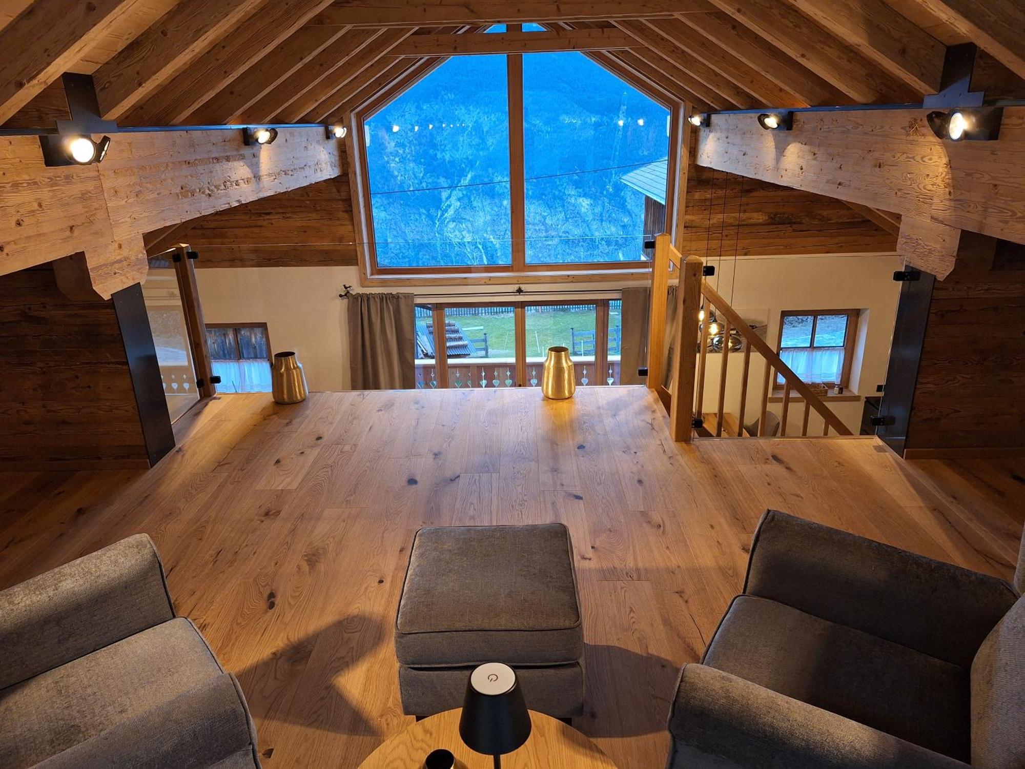 Ferienwohnung Hausegg ハイミング エクステリア 写真